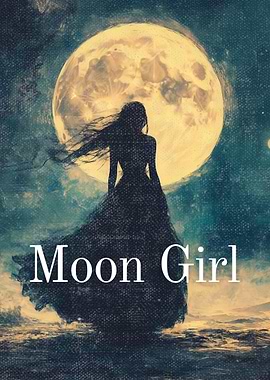 Moon Girl Silhouette
