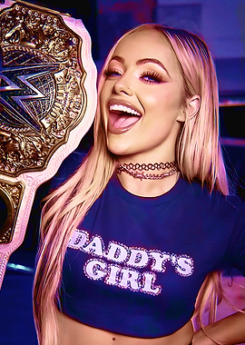 Liv Morgan WWE Champion Portrait