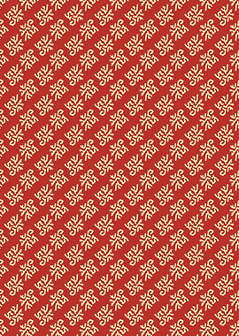 Red and Beige Patterned Background