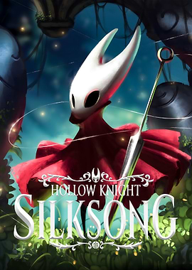 Hollow Knight: Silksong Game Cover Art