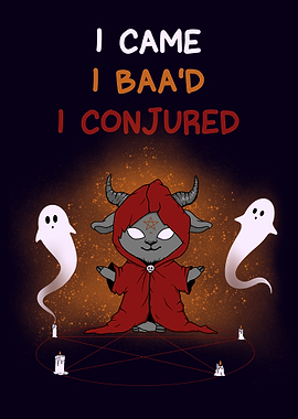 I came, I baa'd, I conjured