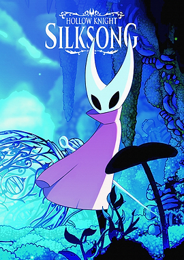 Hollow Knight: Silksong Game Cover Art