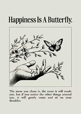 Happiness Is A Butterfly