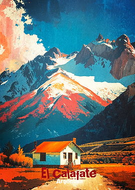 El Calafate Argentina Poster