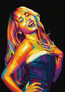 Sabrina Carpenter Wpap Art