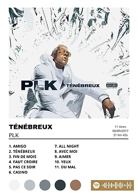 Plk Ténébreux Album