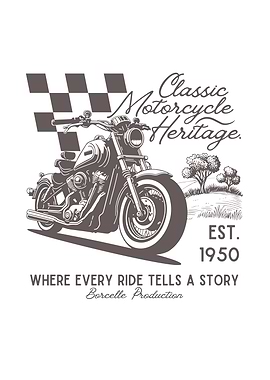 Classic Motorcycle Heritage Vintage Design