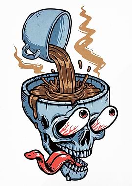 Coffee Skull