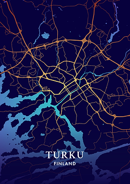 Turku City Map