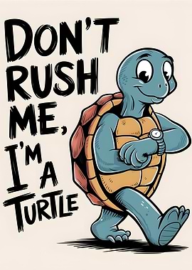 Don't Rush Me, I'm a Turtle