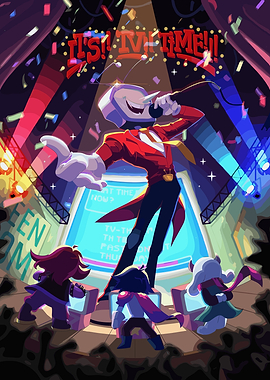 It's TV Time Cartoon Scene