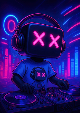 Neon DJ X Eyes
