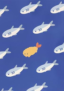 Fish and Tempura Pattern