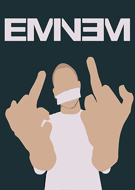 Eminem Minimalist Art