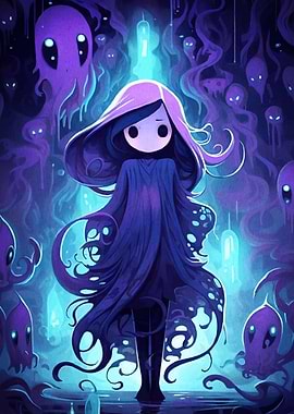 Ethereal Girl Ghostly Companions