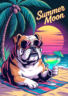 Summer Moon Bulldog Beach Cocktail