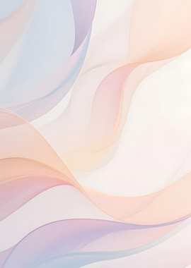 Abstract Pastel Waves