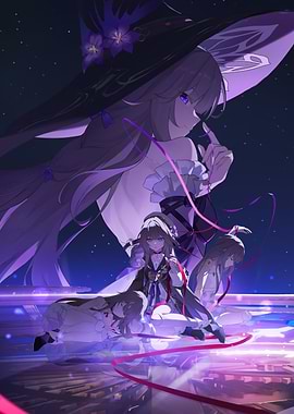 Witch with Purple Hues