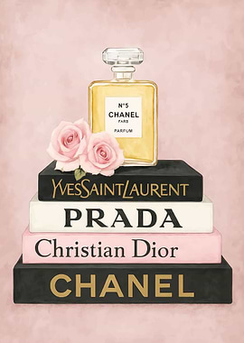 Fashion Brands and Perfume Still Life