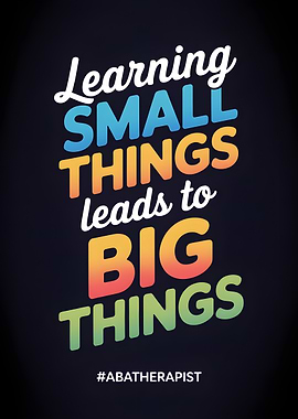 Learning Small Things Leads to Big