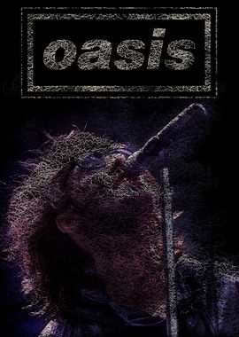 Oasis Band Abstract Art