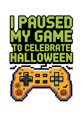 Paused Game Halloween