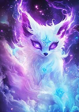 Celestial Fox Star Embellishments
