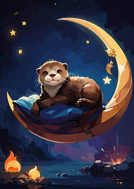 Otter on the Moon