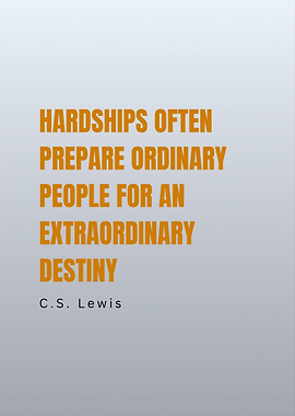 Inspirational Quote by C.S. Lewis