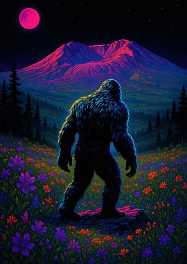 Bigfoot Floral Landscape