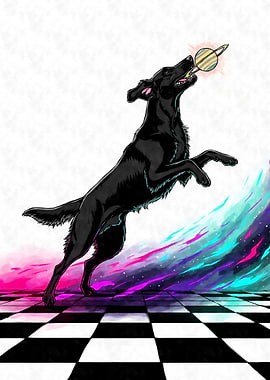Dog Catching Planet