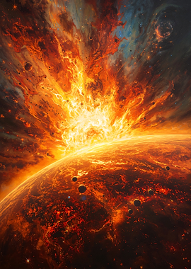 Celestial Cataclysm: The Final Burst