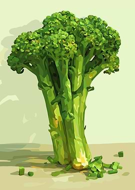 Broccoli Still Life