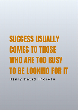 Success Quote by Henry David Thoreau