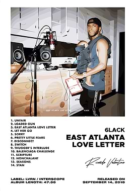 6LACK East Atlanta Love Letter Album