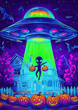 Halloween Alien Abduction