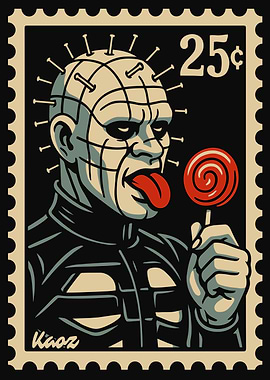 Pinhead-Lollipop Stamp