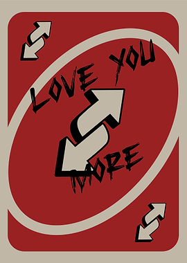 Love You More Reverse Card
