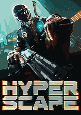 Hyper Scape Game Poster