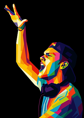 Avicii Wpap Art