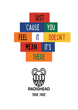 Radiohead - There, There Lyrics
