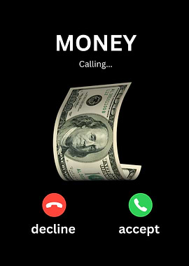 Money Calling Phone Screen