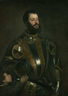 Portrait of a Man in Armor
