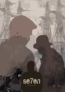 Se7en movie poster art