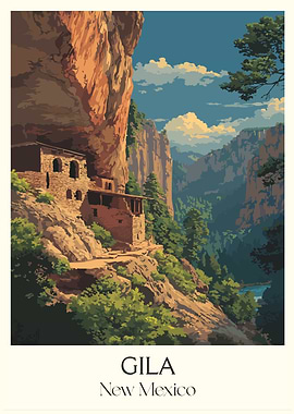 Gila, New Mexico Landscape Art