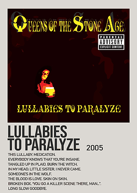Queens of the Stone Age Lullabies to Paralyze Album