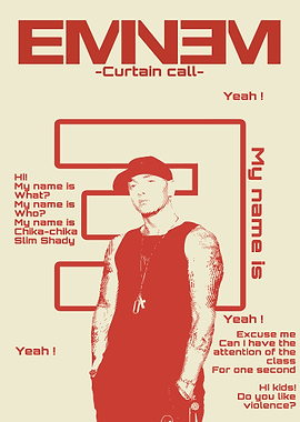 Eminem Curtain Call Album Art