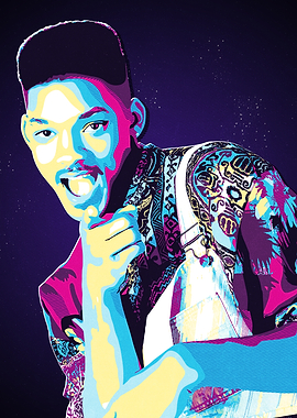 Will Smith Pop Art Portrait