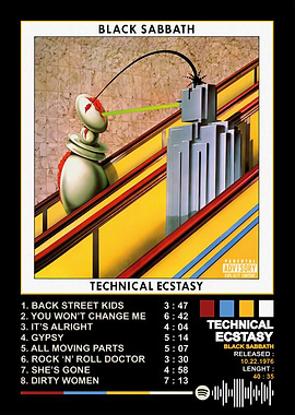 Black Sabbath - Technical Ecstasy Album