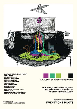 Twenty One Pilots Self-Titled Album Art